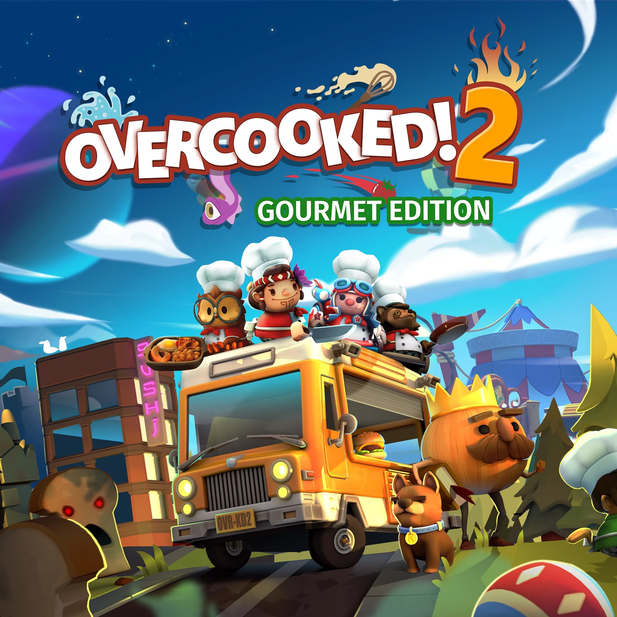 Overcooked! 2 - Edição Gourmet — capa do jogo