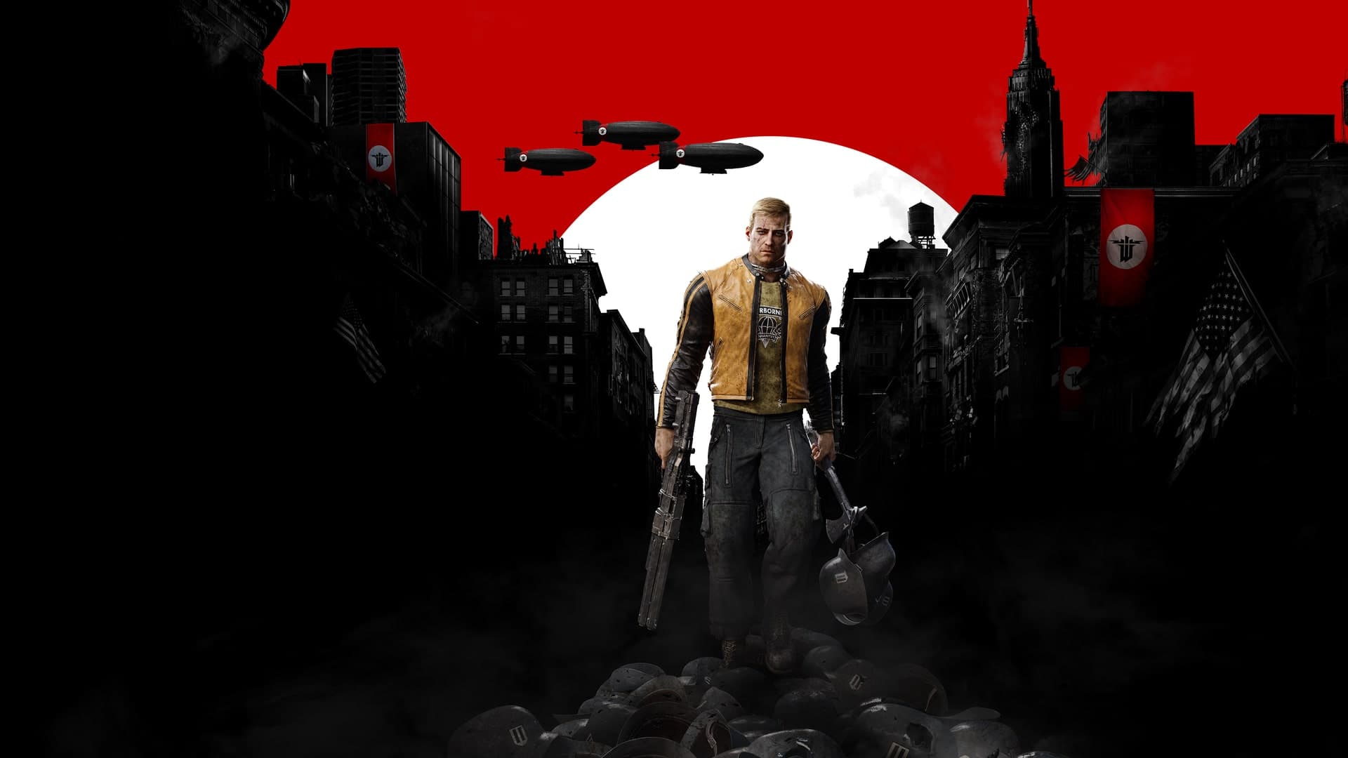 Wolfenstein II: The New Colossus — capa do jogo